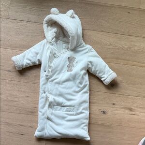Joe Fresh White Kids‎ Sleep Sack with Bear Ears